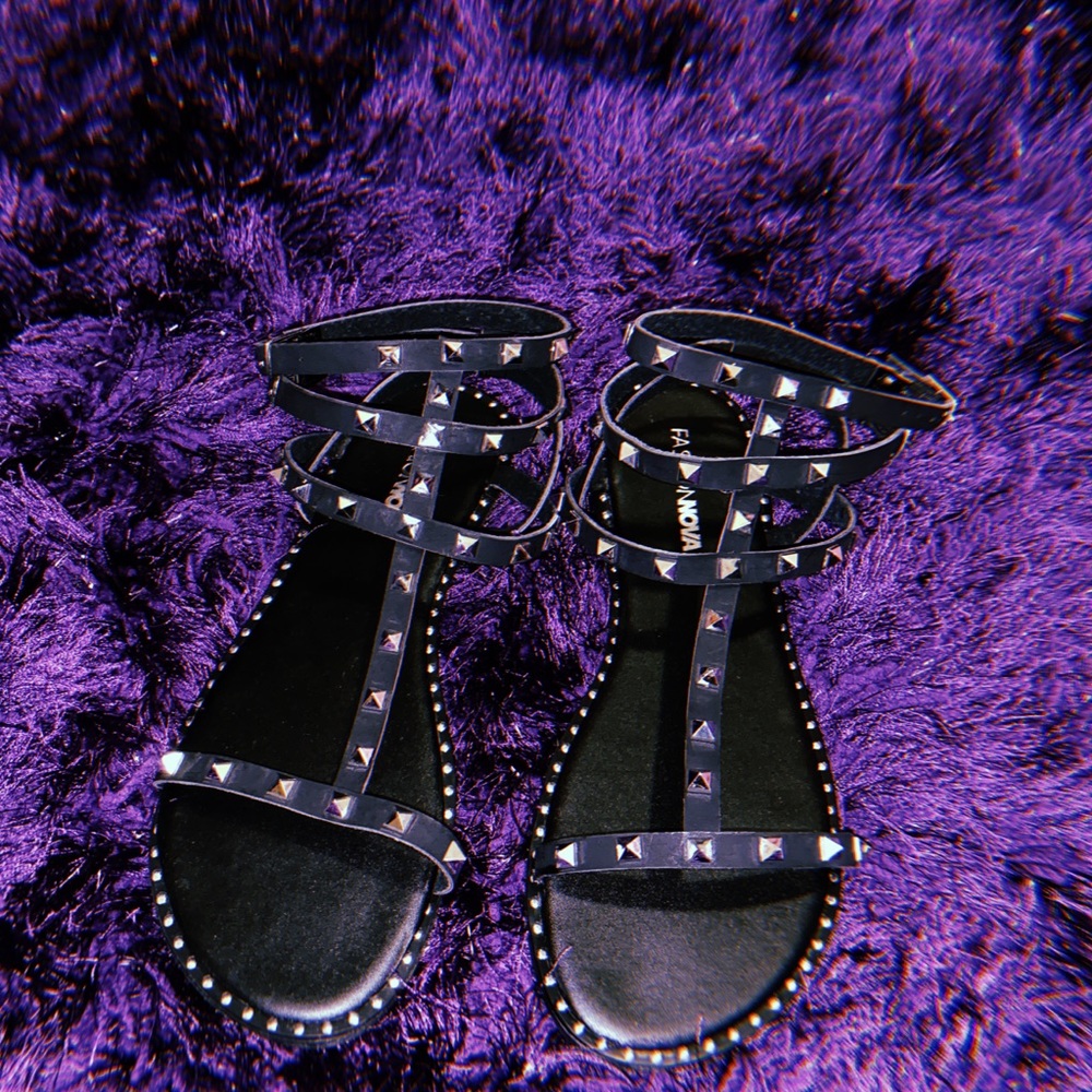 Studded Sandals